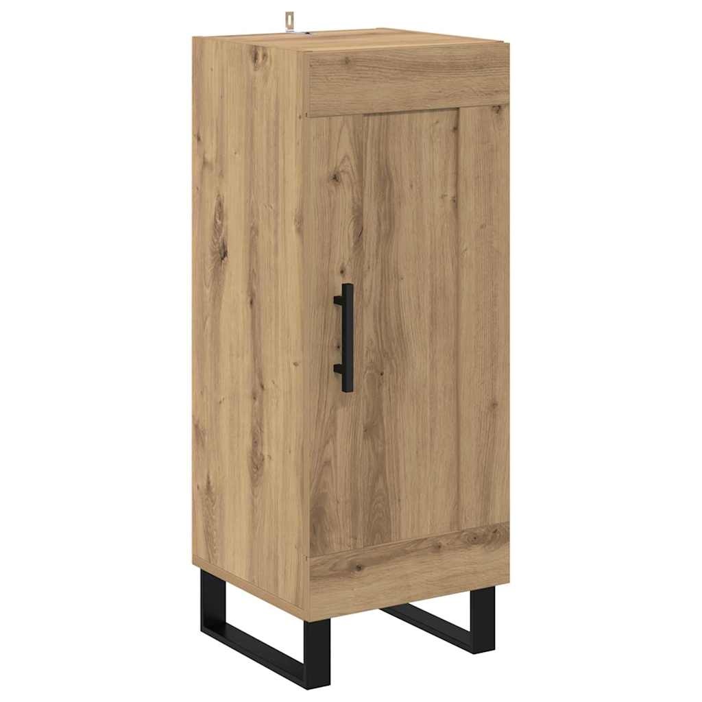 VidaXL Dressoir Artisan Eiken 34,5 x 34 x 90 cm