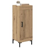 VidaXL Dressoir Olden Artisan Eiken 34,5 x 34 x 90 cm