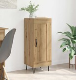 VidaXL Dressoir Artisan Eiken 34,5 x 34 x 90 cm