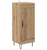 VidaXL Dressoir Artisan Eiken 34,5 x 34 x 90 cm