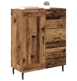 VidaXL Dressoir Oud Hout 69,5 x 34 x 90 cm Gemonteerd hout en ijzer