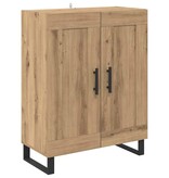 VidaXL Dressoir Artisan Eiken 69,5 x 34 x 90 cm
