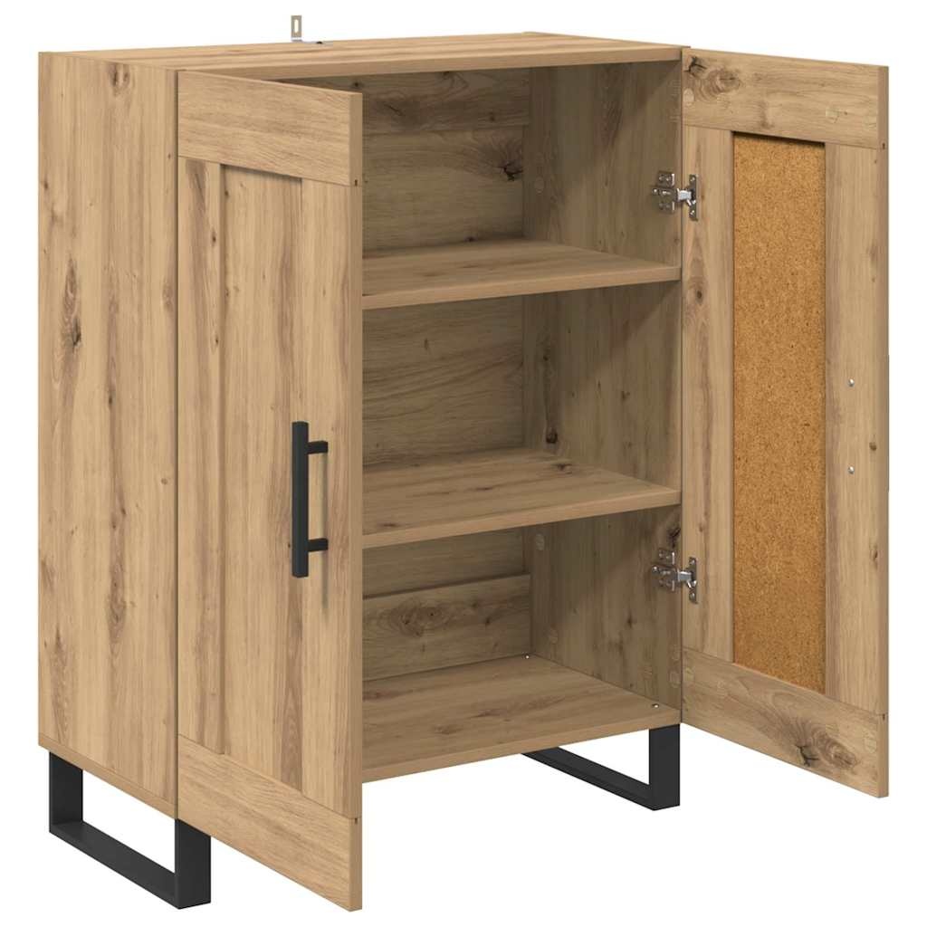 VidaXL Dressoir Artisan Eiken 69,5 x 34 x 90 cm