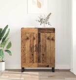 VidaXL Dressoir Oud Hout 69,5 x 34 x 90 cm Gemonteerd hout en ijzer