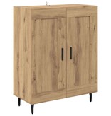 VidaXL Dressoir Artisan Eiken 69,5 x 34 x 90 cm