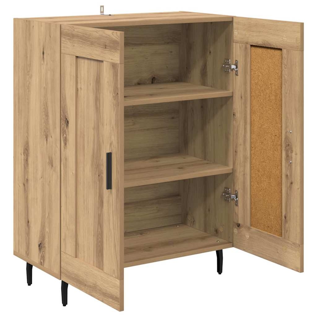 VidaXL Dressoir Artisan Eiken 69,5 x 34 x 90 cm