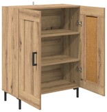 VidaXL Dressoir Artisan Eiken 69,5 x 34 x 90 cm
