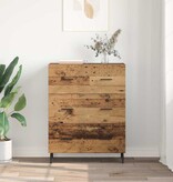 VidaXL Dressoir Oud Hout 69,5 x 34 x 90 cm Gemonteerd hout en ijzer