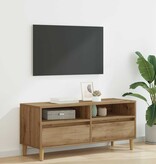 VidaXL TV-kast Artisan Eiken 100 x 34,5 x 44,5 cm Bewerkt hout