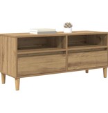 VidaXL TV-kast Artisan Eiken 100 x 34,5 x 44,5 cm Bewerkt hout
