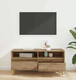 VidaXL TV-kast Artisan Eiken 100 x 34,5 x 44,5 cm Bewerkt hout