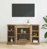 VidaXL Dressoir Artisan Eiken 100 x 35,5 x 60 cm Bewerkt hout