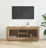 VidaXL TV-kast Artisan Eiken 102 x 35 x 45 cm Bewerkt hout