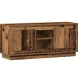VidaXL TV-kast Oud Hout 102 x 35 x 45 cm Bewerkt hout