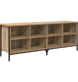 VidaXL Schoenenkast met plank Artisan Eiken 131 x 35 x 50 cm