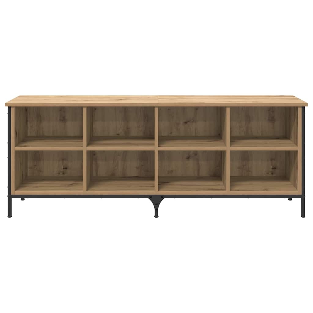 VidaXL Schoenenkast met plank Artisan Eiken 131 x 35 x 50 cm