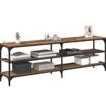 VidaXL TV-kast Oud Hout 160 x 30 x 50 cm Gemonteerd hout en ijzer