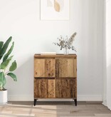 VidaXL Dressoir Oud Hout 60 x 35 x 70 cm Gemonteerd hout en ijzer