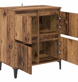 VidaXL Dressoir Oud Hout 60 x 35 x 70 cm Gemonteerd hout en ijzer