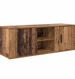 VidaXL TV-kast Oud Hout 100 x 31,5 x 35 cm Bewerkt hout