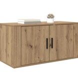 VidaXL Wandgemonteerde TV-kast Wandgemonteerd artisanaal eikenkleurig
