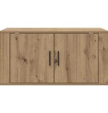 VidaXL Wandgemonteerde TV-kast Wandgemonteerd artisanaal eikenkleurig
