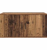VidaXL Wandgemonteerde TV-kast Oud hout 80 x 34.5 x 40 cm Bewerkt hout
