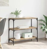 VidaXL Boekenkast Artisan Eiken 80 x 33 x 70,5 cm