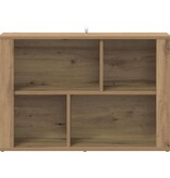 VidaXL Dressoir Artisan Eiken 80 x 30 x 53 cm Bewerkt hout