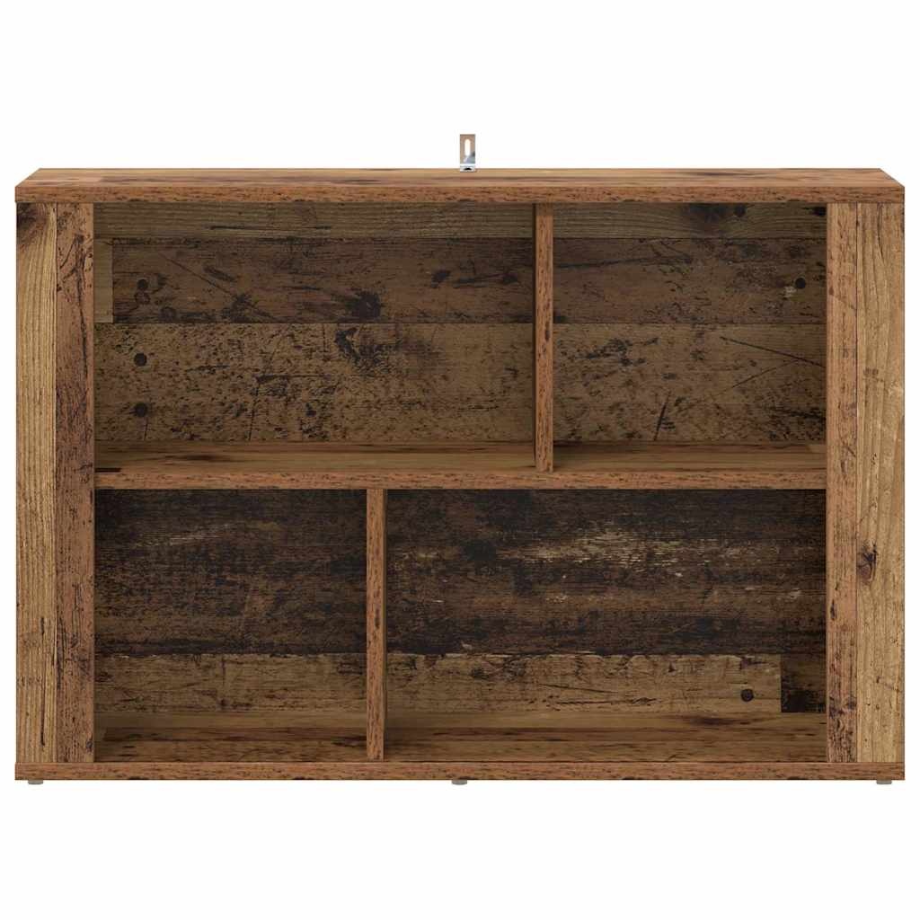 VidaXL Dressoir Oud Hout 80 x 30 x 53 cm Bewerkt hout