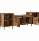 VidaXL TV-kast Oud Hout 160 x 35 x 55 cm Bewerkt hout