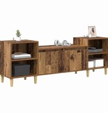 VidaXL TV-kast Oud Hout 160 x 35 x 55 cm Bewerkt hout