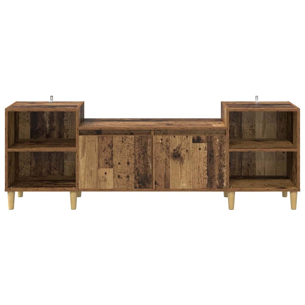 VidaXL TV-kast Oud Hout 160 x 35 x 55 cm Bewerkt hout