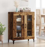 VidaXL Dressoir Oud Hout 69,5 x 34 x 90 cm Gemonteerd hout en ijzer