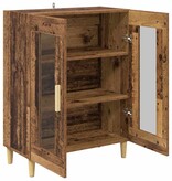 VidaXL Dressoir Oud Hout 69,5 x 34 x 90 cm Bewerkt hout