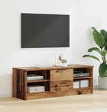 VidaXL TV-kast Oud Hout 102 x 35 x 36,5 cm Bewerkt hout