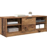 VidaXL TV-kast Oud Hout 102 x 35 x 36,5 cm Bewerkt hout