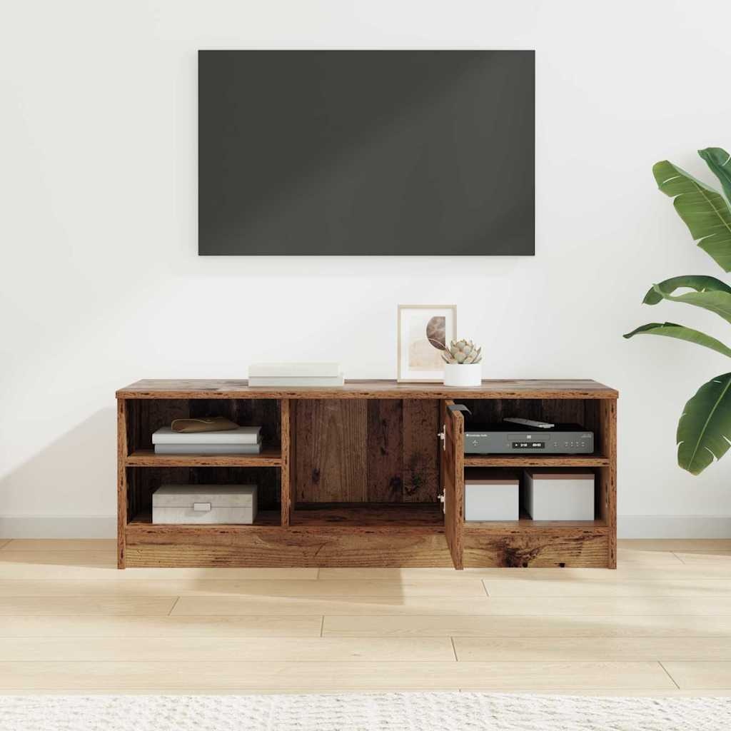 VidaXL TV-kast Oud Hout 102 x 35 x 36,5 cm Bewerkt hout