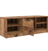VidaXL TV-kast Oud Hout 102 x 35 x 36,5 cm Bewerkt hout