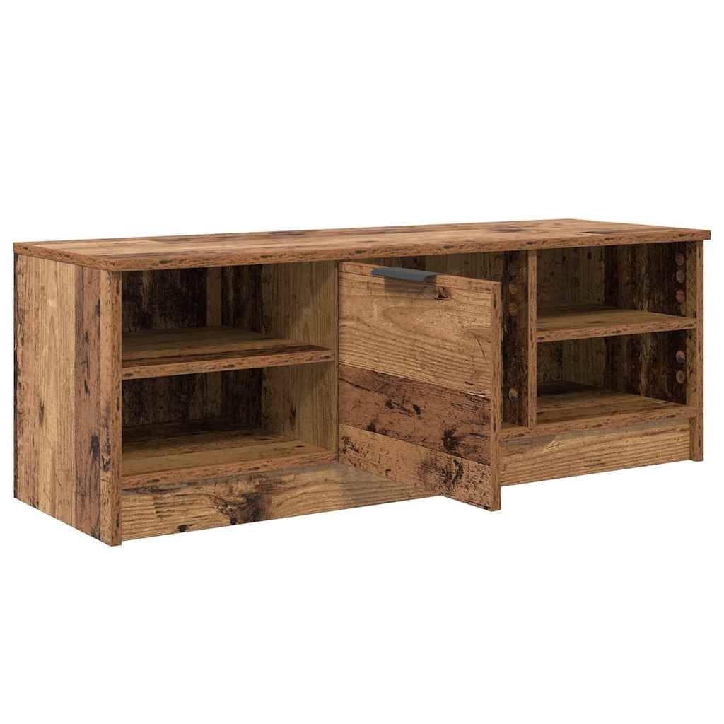 VidaXL TV-kast Oud Hout 102 x 35 x 36,5 cm Bewerkt hout