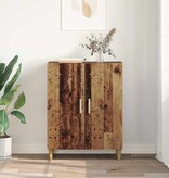 VidaXL Dressoir Oud Hout 70 x 34 x 90 cm Bewerkt hout