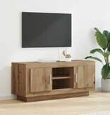 VidaXL TV-kast Artisan Eiken 102 x 35 x 45 cm Bewerkt hout