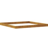 VidaXL Slakkenhekken 20 pcs Roestig Cortenstaal