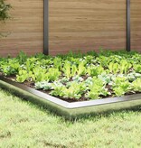 VidaXL Slakkenhekken 20 pcs Zilver Roestvrij staal