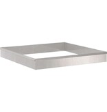 VidaXL Slakkenhekken 12 pcs Zilver Roestvrij staal