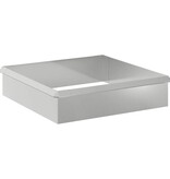 VidaXL Slakkenhekken 8 pcs Zilver Gegalvaniseerd staal