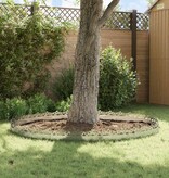 VidaXL Gazonranden 10 pcs Zilver 103 x 0,05 x 22 cm