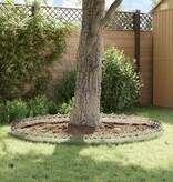 VidaXL Gazonranden 10 pcs Zilver 103 x 0,05 x 22 cm Roestvrij staal