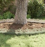 VidaXL Gazonranden 10 pcs Zilver 103 x 0,05 x 22 cm Roestvrij staal