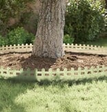 VidaXL Gazonranden 30 pcs Zilver 103 x 0,05 x 22 cm